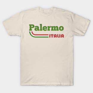 Palermo, Italia // Retro Italian Region Design T-Shirt